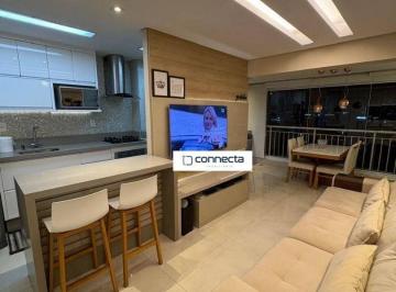 df65f59cb5d740417c2bdddc4b6d2019297fee47 · Apartamento com 2 dormitórios à venda, 72 m² , lindamente decorado, porteira fechada, por R$ 850.000