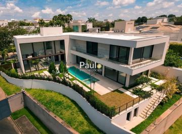 Casa · 633m² · 5 Quartos · 6 Vagas · Sobrado à venda em Campinas, Loteamento Mont Blanc Residence, com 5 suítes, com 633 m²