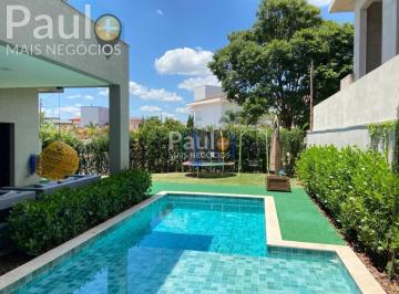 Casa · 350m² · 4 Quartos · 3 Vagas · Sobrado à venda no Residencial Villa Lobos em Paulínia, com 4 quartos, com 350 m²
