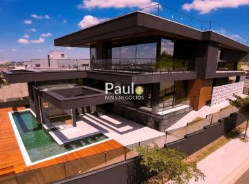 Casa · 615m² · 5 Quartos · 4 Vagas · Sobrado à venda e para alugar no Residencial Mont Blanc, com 5 suítes, com 615 m², em Campinas SP