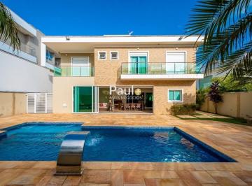 Casa · 437m² · 4 Quartos · 4 Vagas · Sobrado à venda em Campinas, Loteamento Mont Blanc Residence, com 4 suítes, com 437 m²