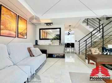 Foto 01 · Casa de Condomínio Moóca Alto Padrão, 3 quartos, 3 suítes, sala ampla, 4 banheiros, quintal com Chur
