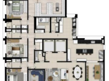 Apartamento de 3 quartos, São Paulo · Apartamento no 21º Andar / San Paolo Pinheiros / Novo 2025 / Lazer completo