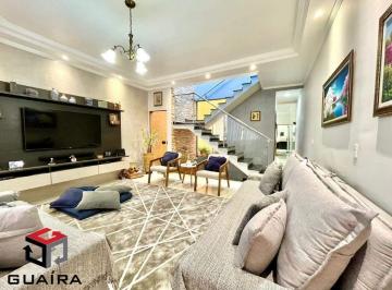 Casa · 182m² · 3 Quartos · 4 Vagas · Sobrado à venda 3 quartos 3 suítes 4 vagas Progresso - Santo André - SP