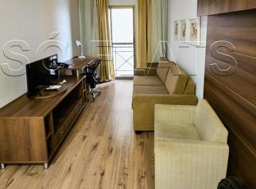 Apartamento · 37m² · 1 Quarto · 1 Vaga · Mercure São Caetano do Sul, flat disponível para locação com 37m², 01 dorm e 01 vaga de garagem.