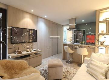 Apartamento · 50m² · 1 Quarto · 1 Vaga · Flat disponível para locação em Moema a poucos metros da Avenida Ibirapuera prox. ao Shopping.