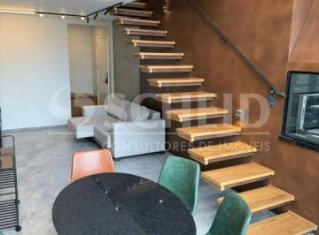 Apartamento · 112m² · 3 Quartos · 2 Vagas · LOCAÇÃO  APARTAMENTO MOBILIADO NA VILA OLÍMPIA 112m²