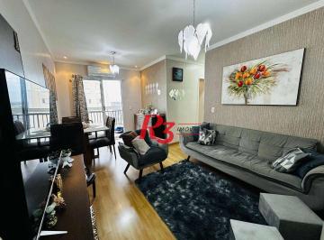 94779f8bcda79850e1a24a90209e6b800b3e08b0 · Apartamento com 3 dormitórios à venda, 69 m² por R$ 440.000,00 - Areia Branca - Santos/SP