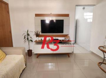 296a03cdcf1a60ef00210e6aa922cea4e044f5c3 · Apartamento à venda, 74 m² por R$ 370.000,00 - Embaré - Santos/SP