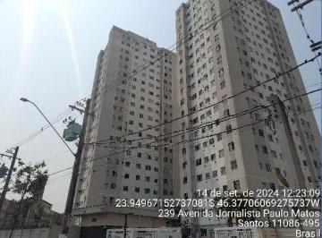 87c5d7159070dfad0cbc32c81e3e56e6355de3a1 · Apartamento com 2 dormitórios à venda, 45 m² por R$ 193.218 - Castelo - Santos/SP