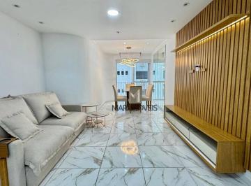 1120c4b43a42ba0a4a07d0b47ca71538ba798968 · Apartamento com 3 dormitórios à venda, 90 m² por R$ 595.000 - Pitangueiras - Guarujá/SP