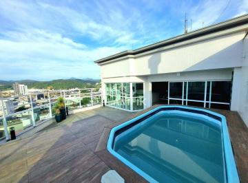 Apartamento · 294m² · 3 Quartos · 5 Vagas · Cobertura Duplex, Semi Mobilado, com 3 suítes,espaço gourmet, piscina privativa no Centro de Brusque