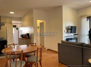 Apartamento · 59m² · 2 Quartos · 1 Vaga · Apartamento 2 Dorm. c/ Varanda Envidraçada — Vila Natal, Campos do Jordão