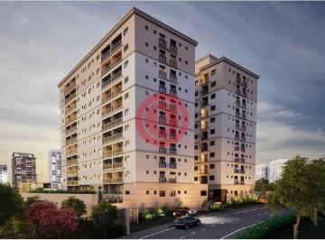 Fachada · Apartamento de 56,19m² à venda em Santo André-SP, Vila Palmares: 2 quartos, 1 suíte, 2 salas, 2 banh