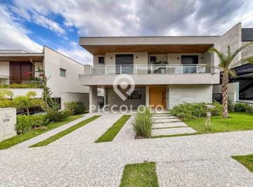 Casa · 388m² · 4 Quartos · Sobrado à venda em Campinas, Alphaville Dom Pedro 3, com 4 suítes, com 388.5 m²