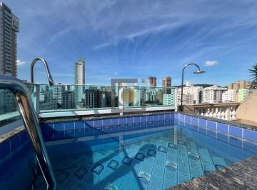 Foto 01 · Cobertura de luxo 2 quartos, 1 suíte, 2 salas, 1 vaga e 223m² na Aparecida, Santos-SP. Venha conhece