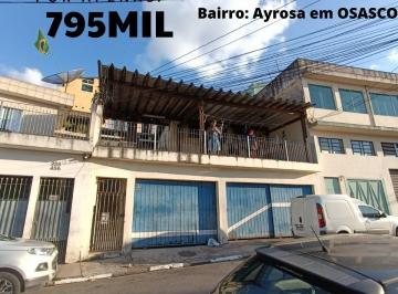 Casa · 300m² · 8 Quartos · 3 Vagas · Imperdível! Casa à venda em Osasco-SP, bairro Ayrosa, 8 quartos, 8 banheiros, 3 vagas, 300m². Venha 
