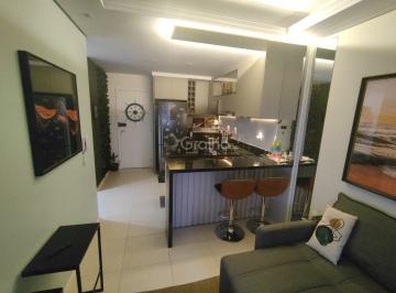 1_0 - Sala · Apartamento de 49m² com 2 quartos na Palhoça