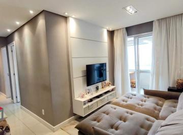 Sala de estar · Apartamento no bairro Campestre, 3 dormitórios, sendo 1 suíte, sacada gourmet com churrasqueira.