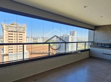 Varanda gourmet · APARTAMENTO COM 3 SUÍTES NO JARDIM OLHOS D`ÁGUA II EM RIBEIRÃO PRETO