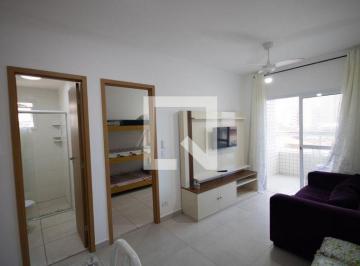 Apartamento · 45m² · 1 Quarto · 1 Vaga · Apartamento para Aluguel - Nova Mirim, 1 Quarto,  45 m² - Praia Grande