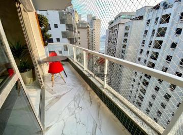 418247c1b896f0ebb054227fb01492bcb4f4833c · Apartamento com 3 dormitórios à venda, 110 m² por R$ 640.000,00 - Pitangueiras - Guarujá/SP