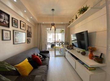 Sala · Apartamento à venda, 67 m² por R$ 611.000,00 - Fundação - São Caetano do Sul/SP