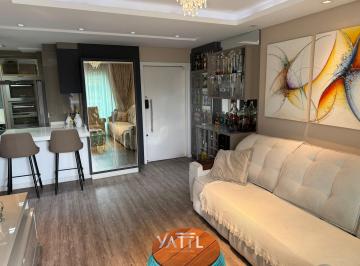 Apartamento · 122m² · 3 Quartos · 2 Vagas · Apartamento Mobiliado de Alto Padrão com 3 Quartos (1 Suíte) + Escritório e Varanda Gourmet no Vila 
