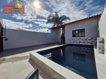 180e9e134808f7c807a0f90cd0026f2ba8c357e3 · Casa Novíssima com Piscina Churrasqueira e 2 quartos, 58 m² por R$ 359.000 - Jardim Suarão