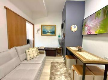 Apartamento de 1 quarto, Santos · APARTAMENTO TOTALMENTE REFORMADO 1 DORMITORIO PONTA DA PRAIA PORTEIRA FECHADA