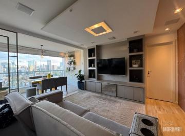 Foto 01 · Apartamento  Mobiliado à venda em Brooklin Paulista com 70m² 1 quartos, 2 vagas