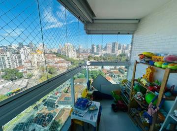 Apartamento · 300m² · 3 Quartos · 4 Vagas · Cobertura à venda no Embaré em Santos.