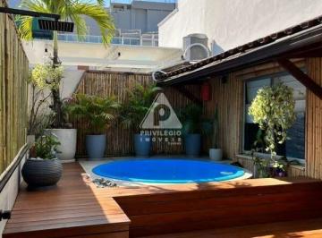 Apartamento · 138m² · 3 Quartos · 2 Vagas · Cobertura duplex totalmente reformada, pronta para morar! no Humaitá