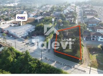 Terreno · 1274m² · TERRENO ESTRATÉGICO NO CENTRO DE POMERODE