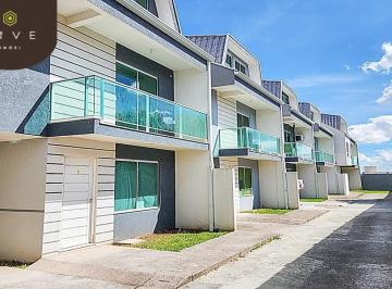 Casa · 147m² · 4 Quartos · 3 Vagas · Sobrado triplex, novo, com 04 quartos, 02 suítes, 03 vagas de garagem no Condomínio Ameirel no Cajur