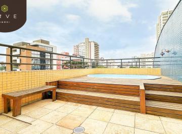 Apartamento · 123m² · 2 Quartos · 2 Vagas · Cobertura Duplex compacta com Piscina Privativa no Batel – Churrasqueira e Terraço Exclusivos!