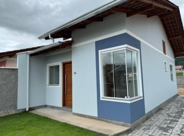 Casa · 51m² · 2 Quartos · 1 Vaga · Casa à venda, no Bairro Arapongas em Indaial. Entrada facilitada em até 60X!