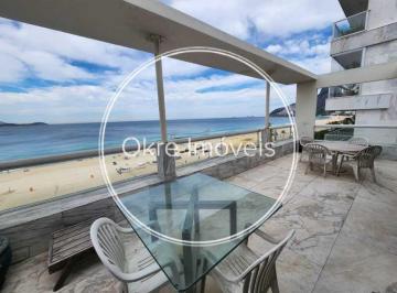 Apartamento · 215m² · 4 Quartos · 1 Vaga · Cobertura Linear à venda na Vieira Souto 4 quartos 1 vaga 215m²