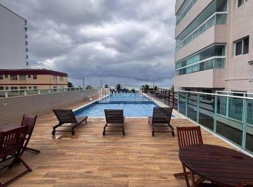 Apartamento · 76m² · 2 Quartos · 1 Vaga · FRENTE E VISTA MAR! 2 DORMITÓRIOS S/1 SUÍTE, LAZER CLUBE