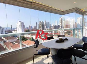 49f5a11240368a87093c6f385228a2b9f1ee4fc4 · Apartamento com 1 dormitório à venda, 60 m² por R$ 1.000.000,00 - Boqueirão - Santos/SP