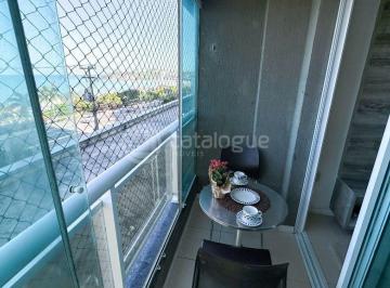 Apartamento · 55m² · 2 Quartos · 1 Vaga · Aluguel Na Roberto Freire de 2 quartos sendo 1 suite no Ed.Ahead Mobiliado