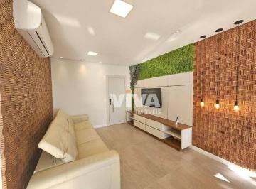 Sala de Estar · Apartamento com 2 dormitórios para alugar, 108 m² por R$ 11.265,00/mês - Fazenda - Itajaí/SC