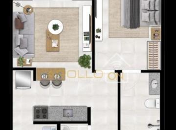 Apartamento · 49m² · 1 Quarto · 1 Vaga · Apartamento 2 quarto - Embare - Santos