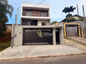 76f34b4375236605d346f1290513da0852da15be · Sobrado com 3 dormitórios à venda, 134 m² por R$ 820.000,00 - Vila São Cristóvão - Piraquara/PR