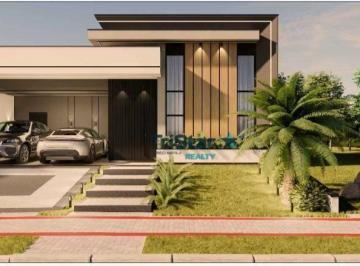 d5dd22d1c13afbc73271d3c35b1e70a4c7d80daa · CA0520 - CASA TERREA COM 03 SUITES EM FASE DE ACABAMENTO EM CONDOMINIO FECHADO - AT. 300m² - AC. 190