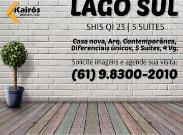 a095e281c58f3cbf6fcf20c69063a87412400820 · Casa nova, arquitetura contemporânea, 5 suítes, 4 garagens. (61) 9.8300-2010.