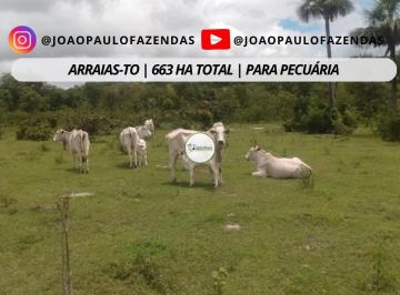 Rural , Arraias · Fazenda a venda em Arraias-TO - 663 HA - Muito boa para pastagem 