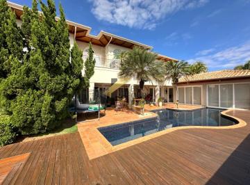 Foto 01 · Casa de altíssimo padrão à venda em condomínio na região do Gramado - Campinas, com 4 suítes com clo
