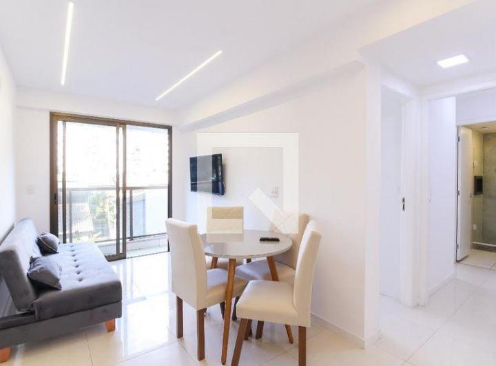Foto do imóvel - Apartamento mobiliado para compra, 2 quartos, aceita pets, academia no condomínio