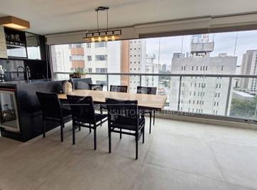 Apartamento · 141m² · 3 Quartos · 2 Vagas · Apartamento á Venda no Brooklin com 141m², 3 quartos sendo 3 suítes, 2 vagas.